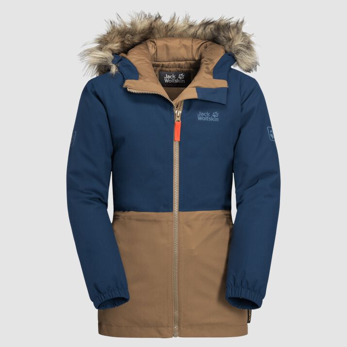 Chamarra Invierno Jack Wolfskin Bandai Niños Marrom Mexico-1635827